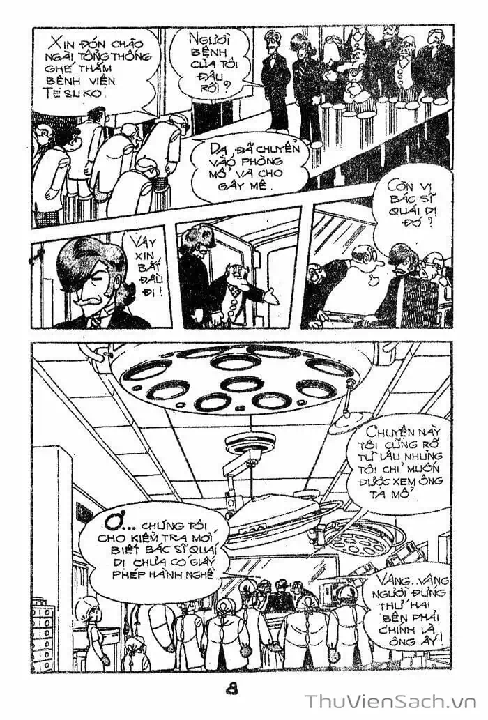 Truyện Tranh Bác Sĩ Quái Dị - Black Jack trang 3