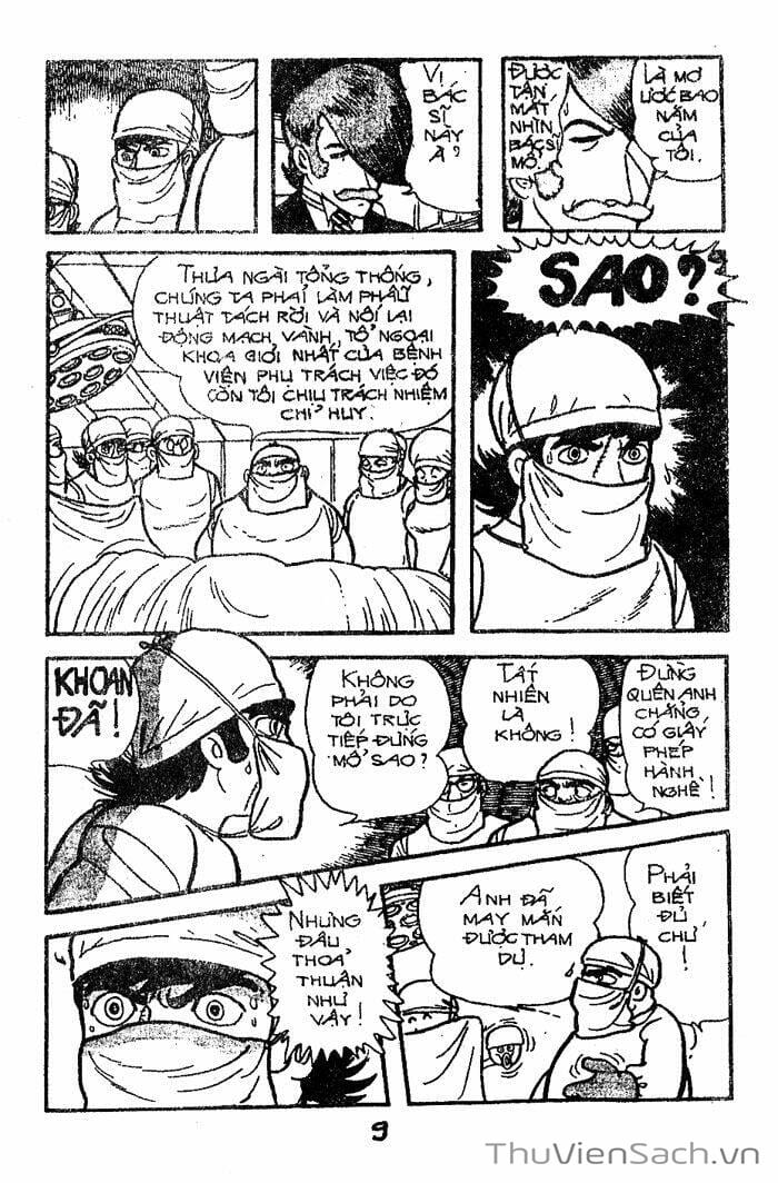 Truyện Tranh Bác Sĩ Quái Dị - Black Jack trang 3