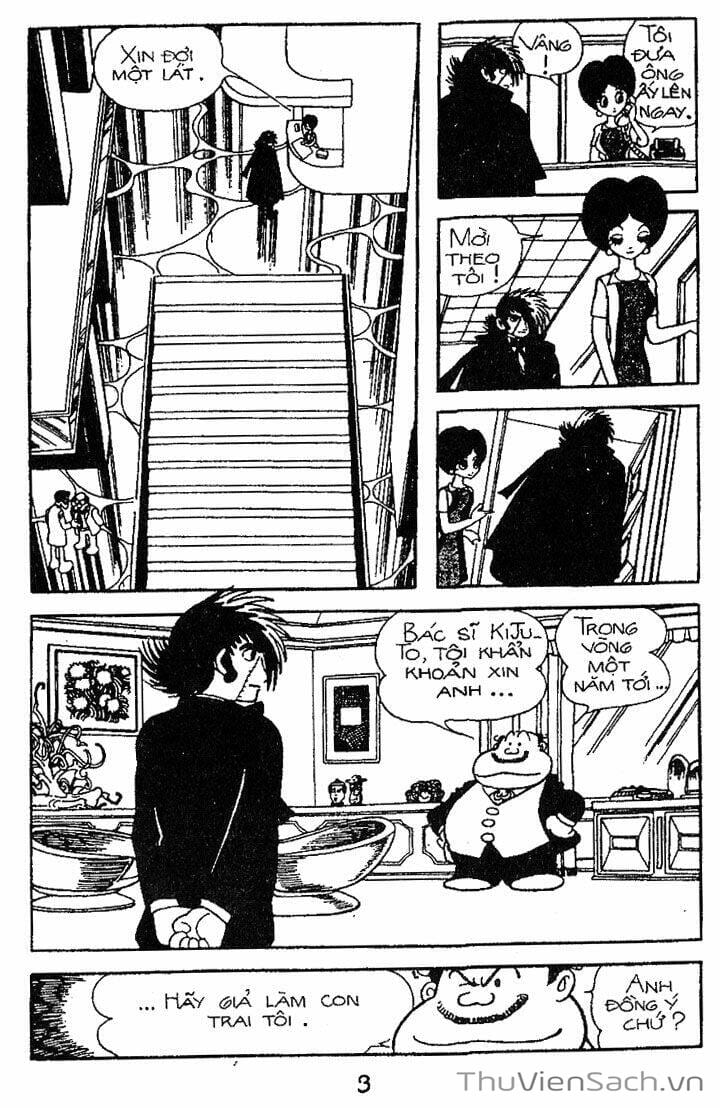 Truyện Tranh Bác Sĩ Quái Dị - Black Jack trang 3