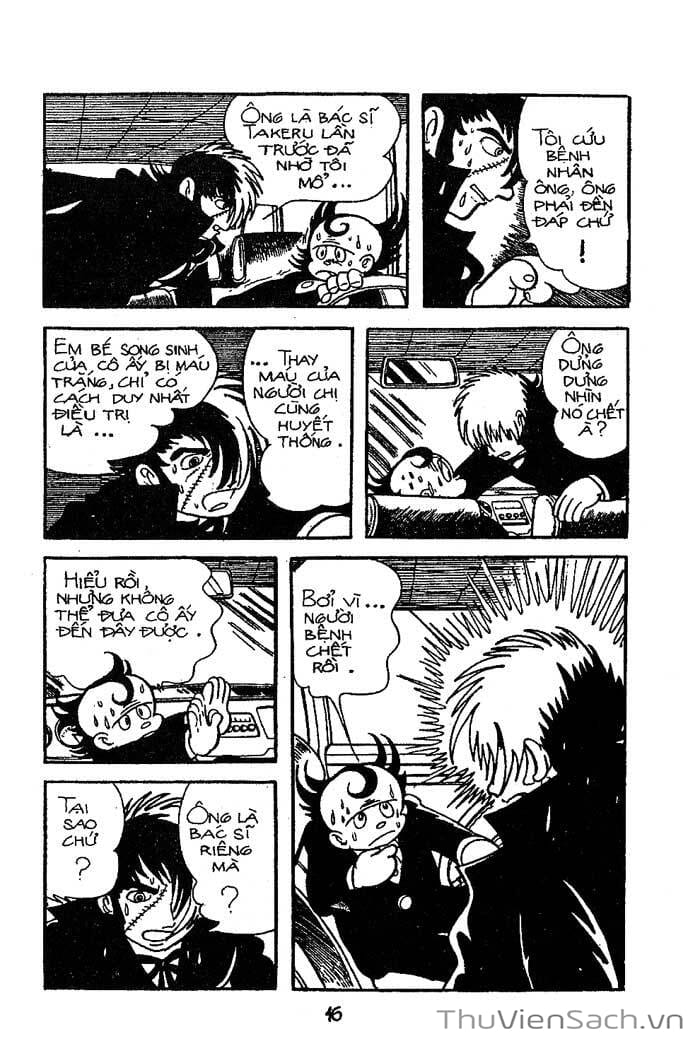 Truyện Tranh Bác Sĩ Quái Dị - Black Jack trang 3
