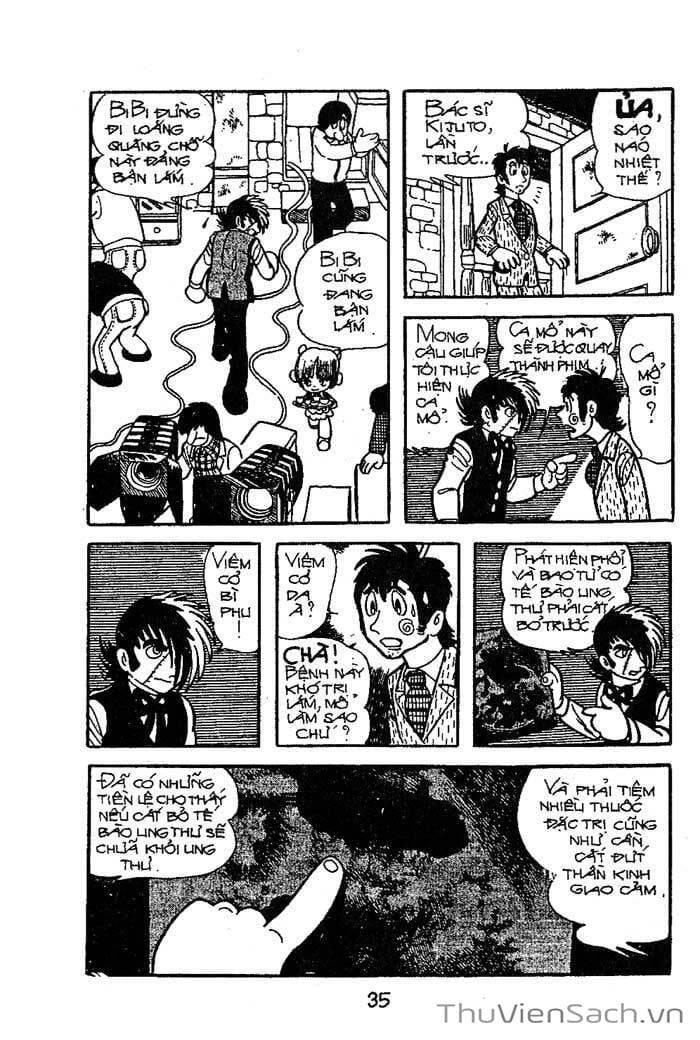 Truyện Tranh Bác Sĩ Quái Dị - Black Jack trang 3