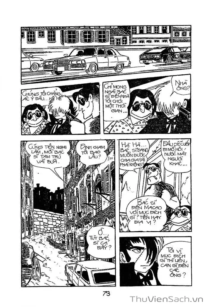 Truyện Tranh Bác Sĩ Quái Dị - Black Jack trang 3
