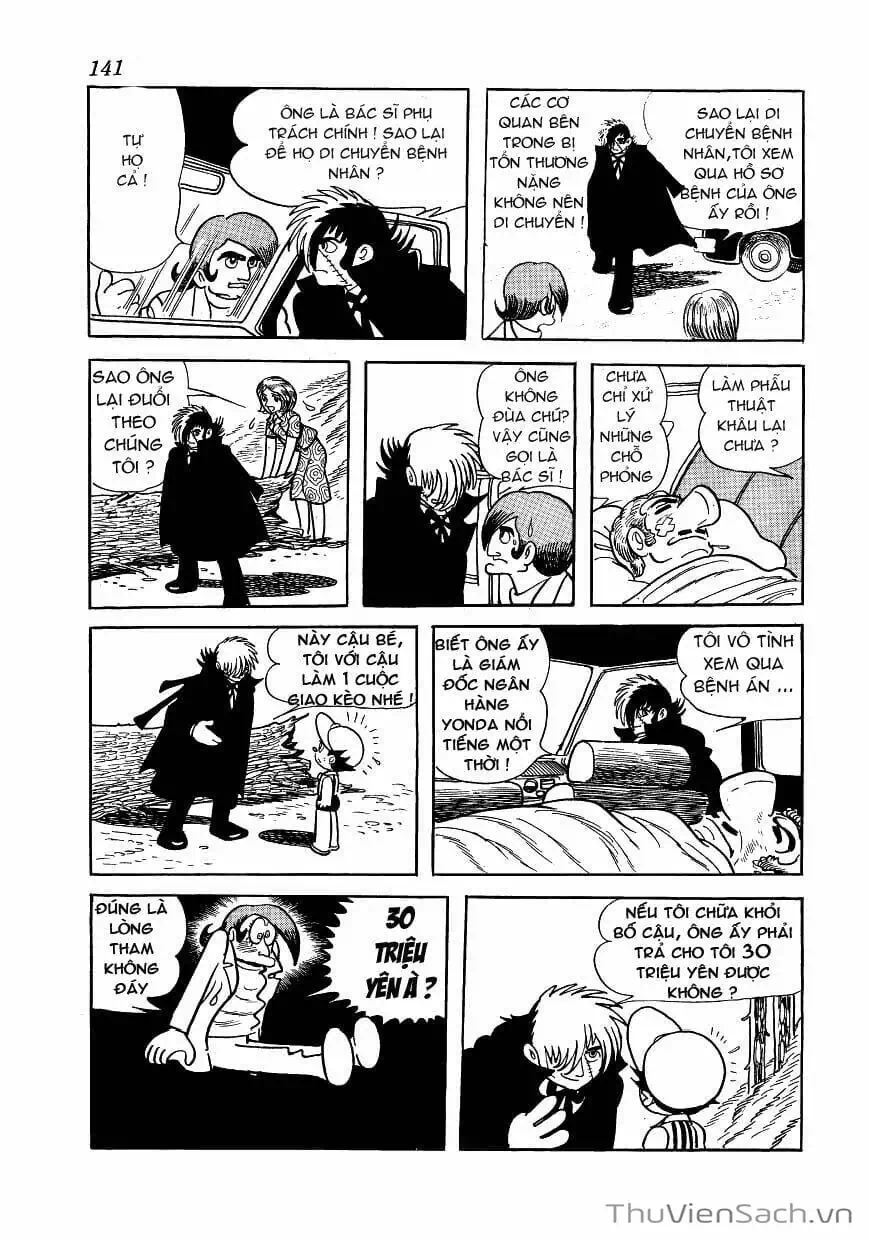 Truyện Tranh Bác Sĩ Quái Dị - Black Jack trang 3