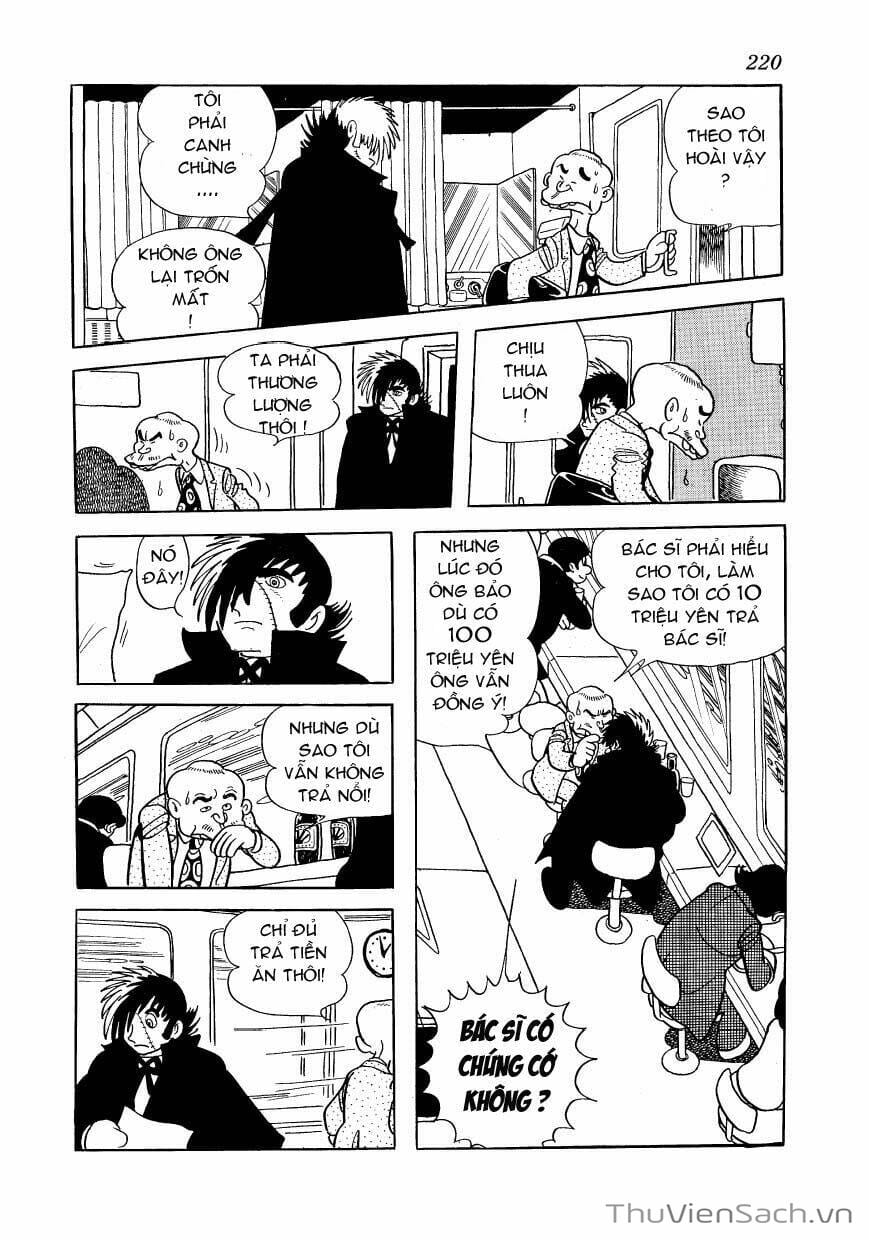 Truyện Tranh Bác Sĩ Quái Dị - Black Jack trang 3