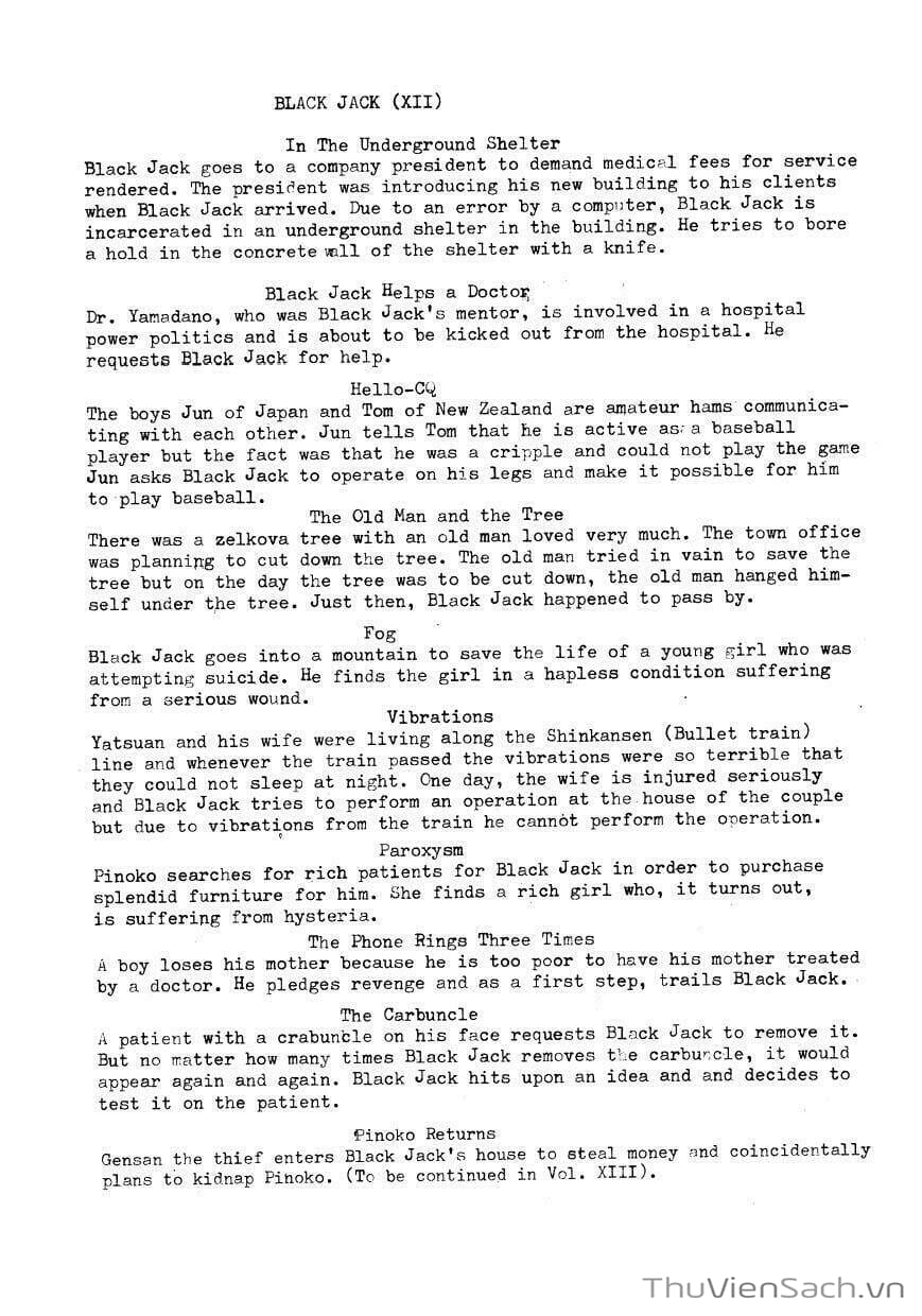 Truyện Tranh Bác Sĩ Quái Dị - Black Jack trang 3