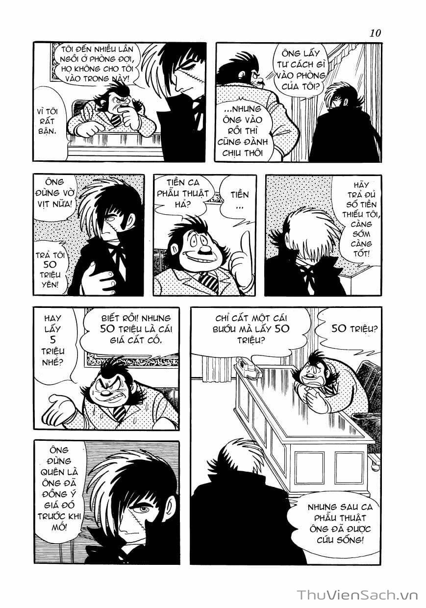 Truyện Tranh Bác Sĩ Quái Dị - Black Jack trang 3