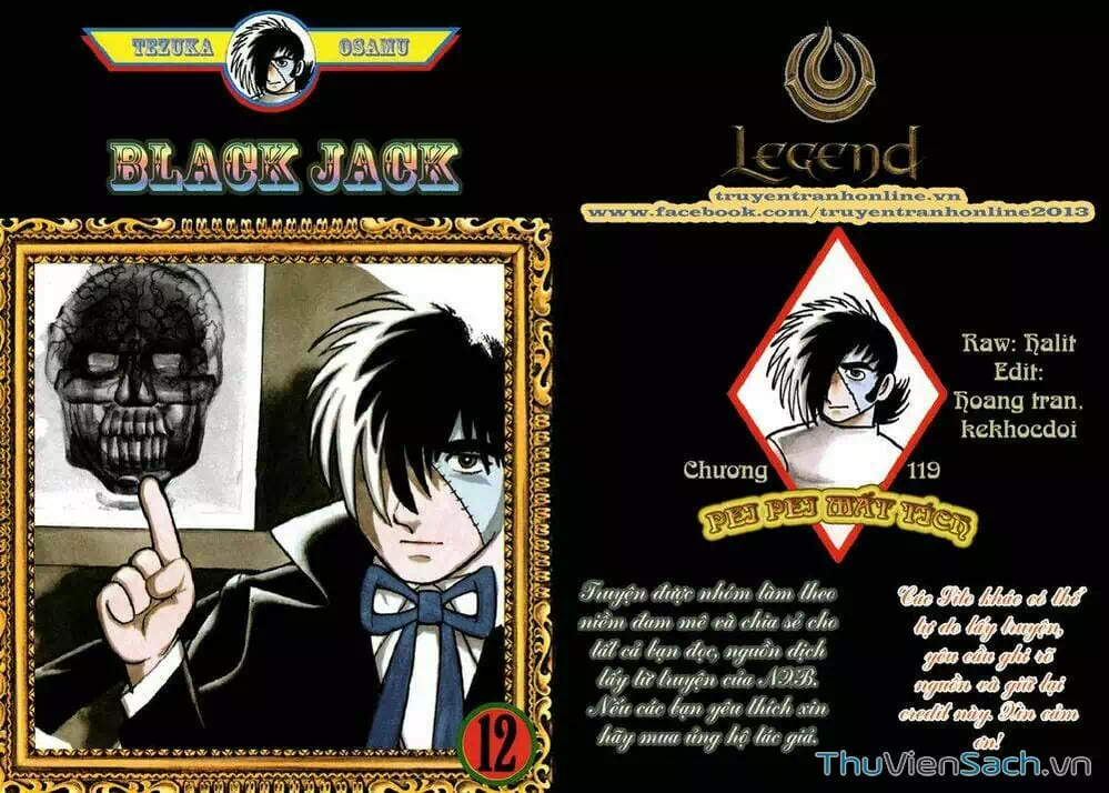 Truyện Tranh Bác Sĩ Quái Dị - Black Jack trang 3
