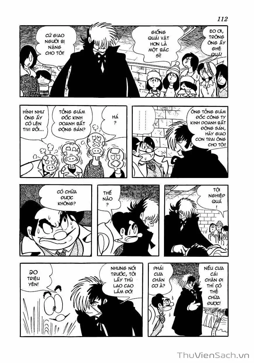 Truyện Tranh Bác Sĩ Quái Dị - Black Jack trang 3