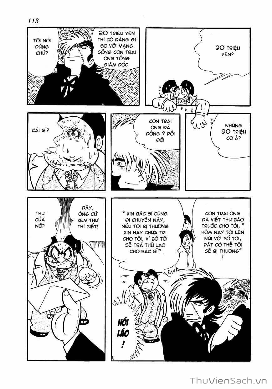 Truyện Tranh Bác Sĩ Quái Dị - Black Jack trang 3