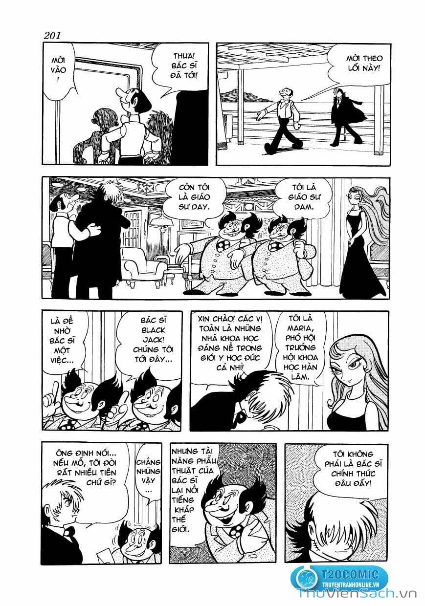 Truyện Tranh Bác Sĩ Quái Dị - Black Jack trang 3