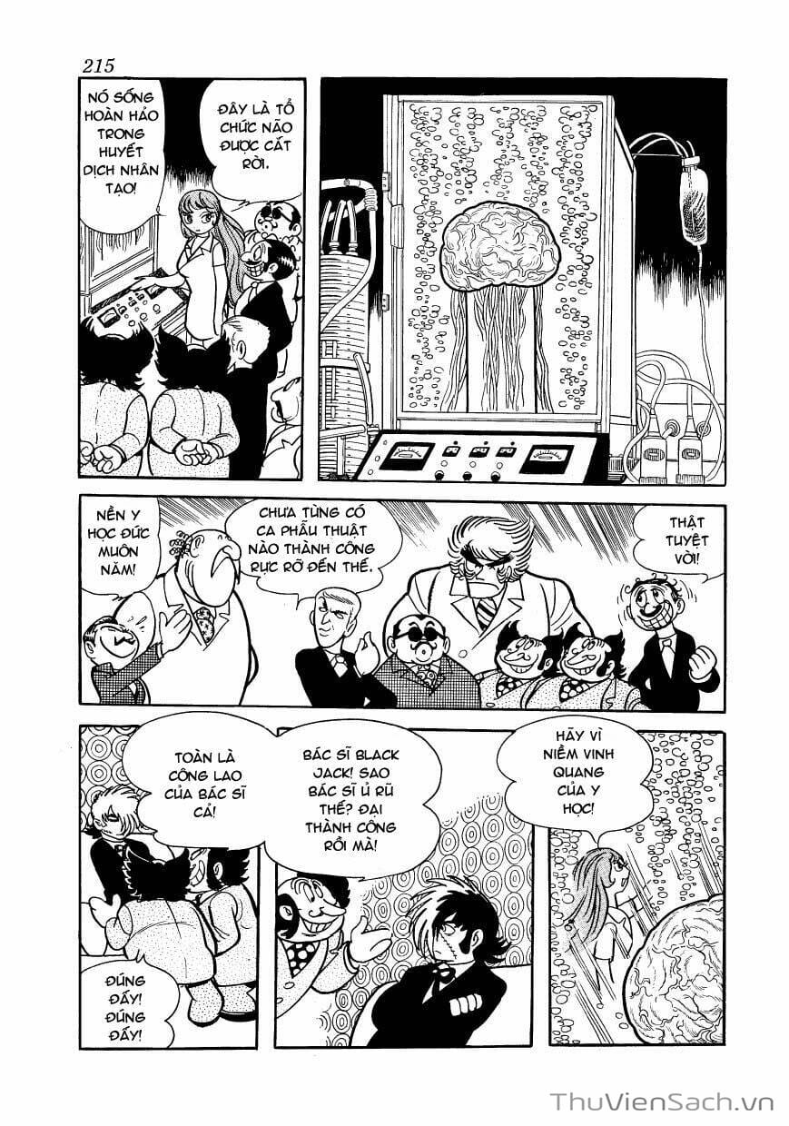 Truyện Tranh Bác Sĩ Quái Dị - Black Jack trang 3