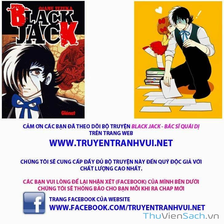 Truyện Tranh Bác Sĩ Quái Dị - Black Jack trang 3006