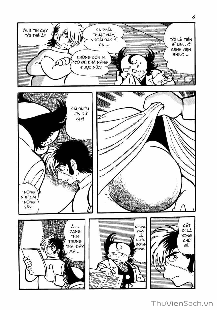Truyện Tranh Bác Sĩ Quái Dị - Black Jack trang 3