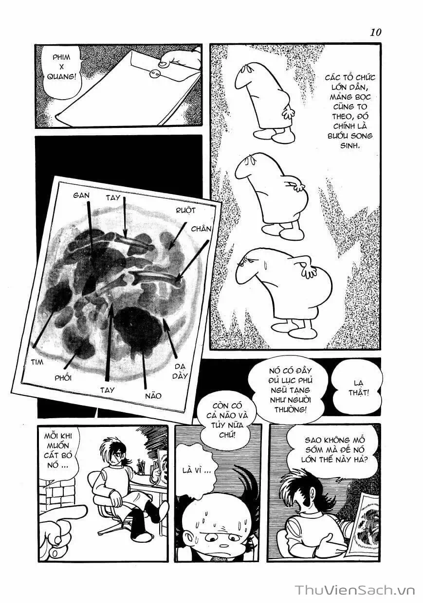 Truyện Tranh Bác Sĩ Quái Dị - Black Jack trang 3