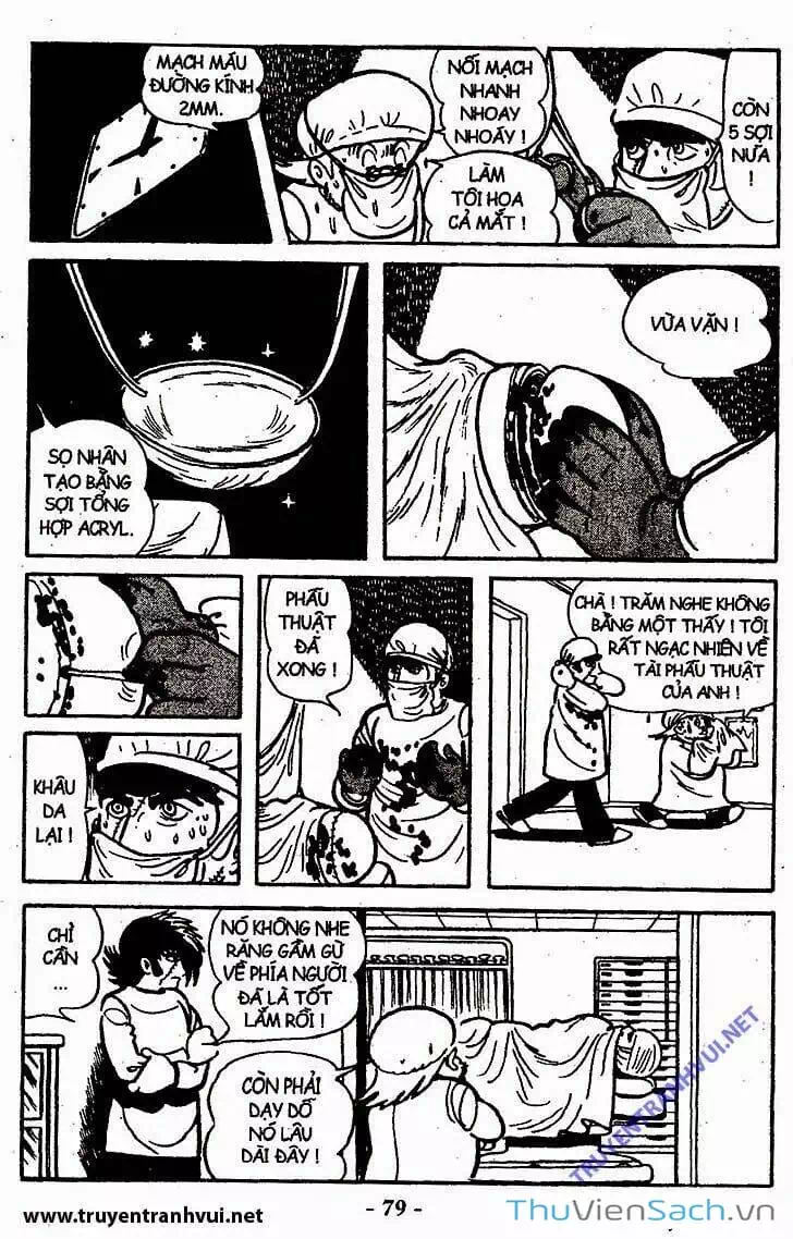Truyện Tranh Bác Sĩ Quái Dị - Black Jack trang 3