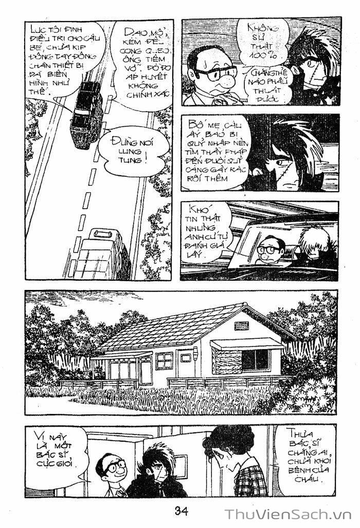 Truyện Tranh Bác Sĩ Quái Dị - Black Jack trang 3