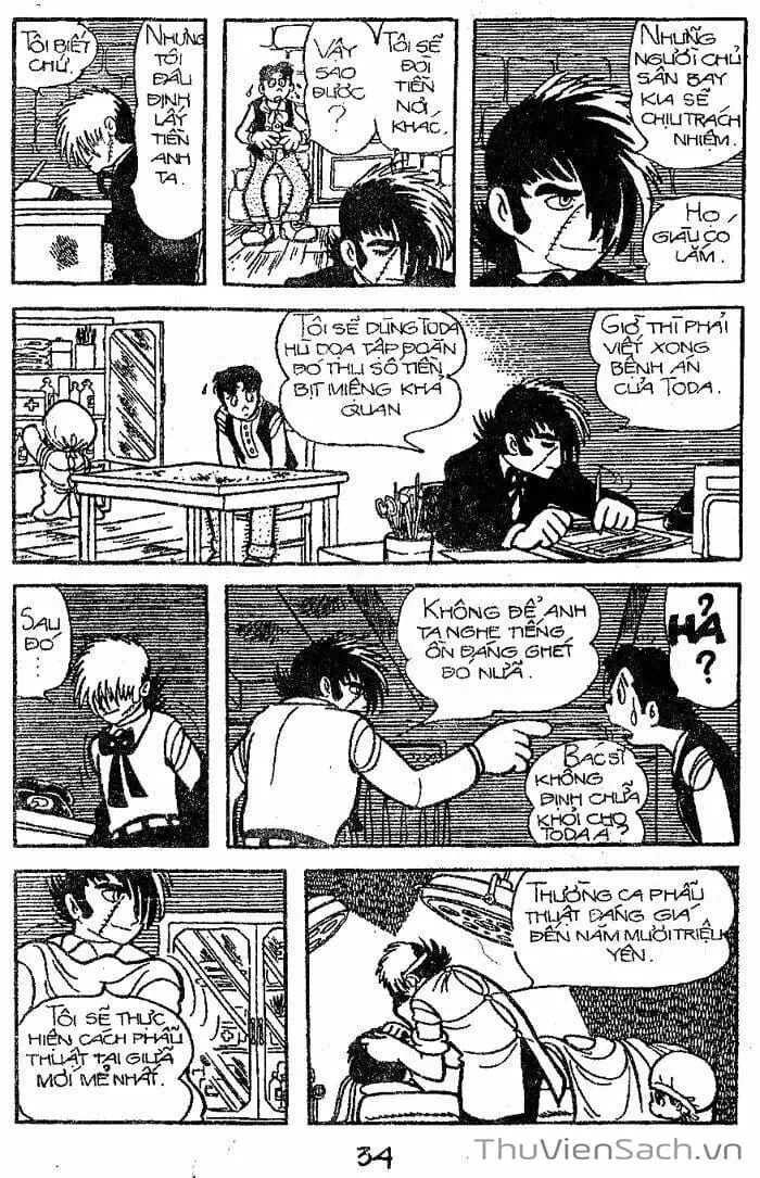 Truyện Tranh Bác Sĩ Quái Dị - Black Jack trang 3