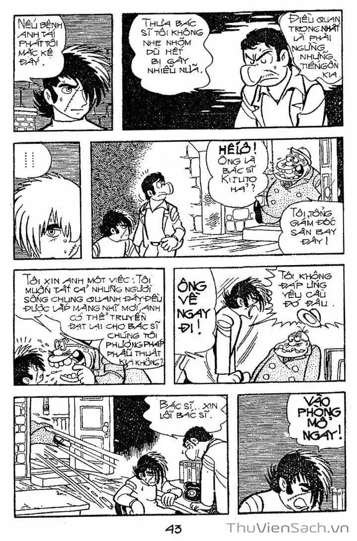 Truyện Tranh Bác Sĩ Quái Dị - Black Jack trang 3