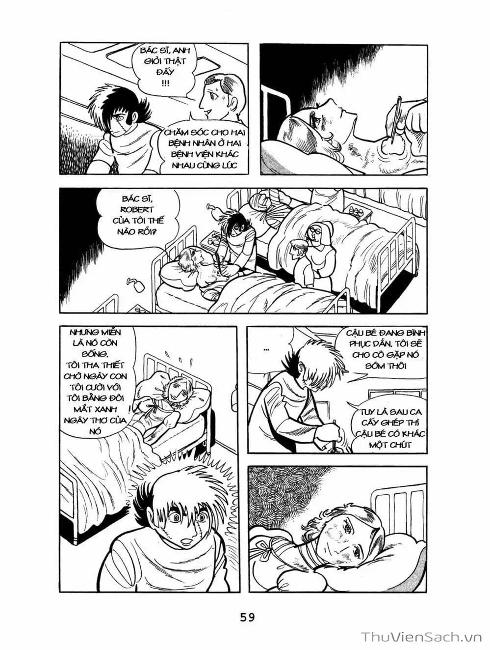 Truyện Tranh Bác Sĩ Quái Dị - Black Jack trang 3