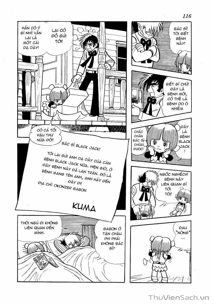 Truyện Tranh Bác Sĩ Quái Dị - Black Jack trang 3