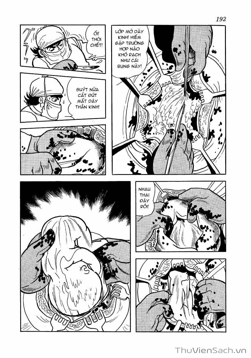 Truyện Tranh Bác Sĩ Quái Dị - Black Jack trang 3