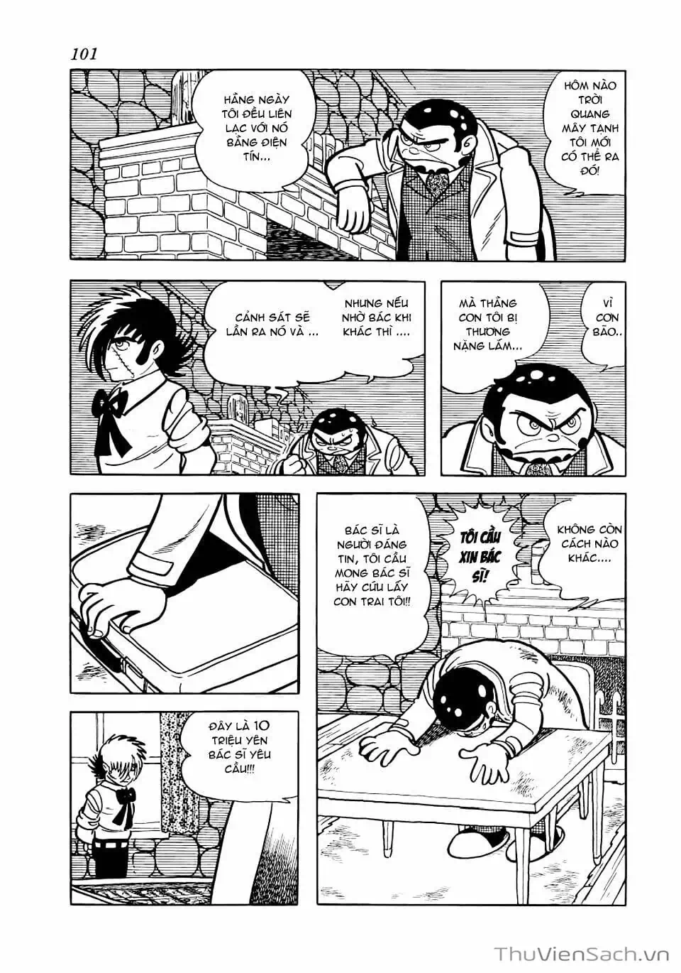 Truyện Tranh Bác Sĩ Quái Dị - Black Jack trang 3