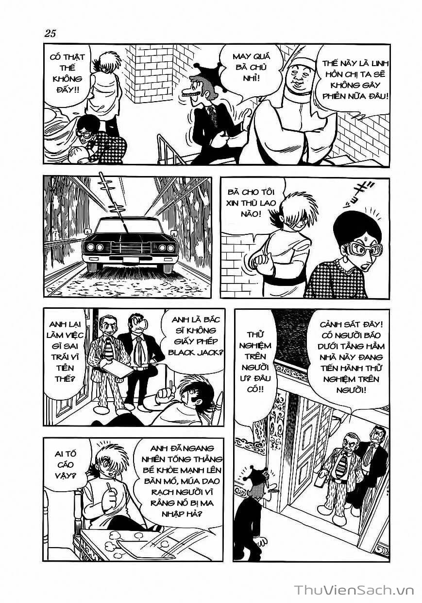 Truyện Tranh Bác Sĩ Quái Dị - Black Jack trang 3