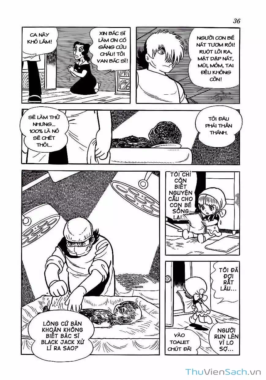 Truyện Tranh Bác Sĩ Quái Dị - Black Jack trang 3