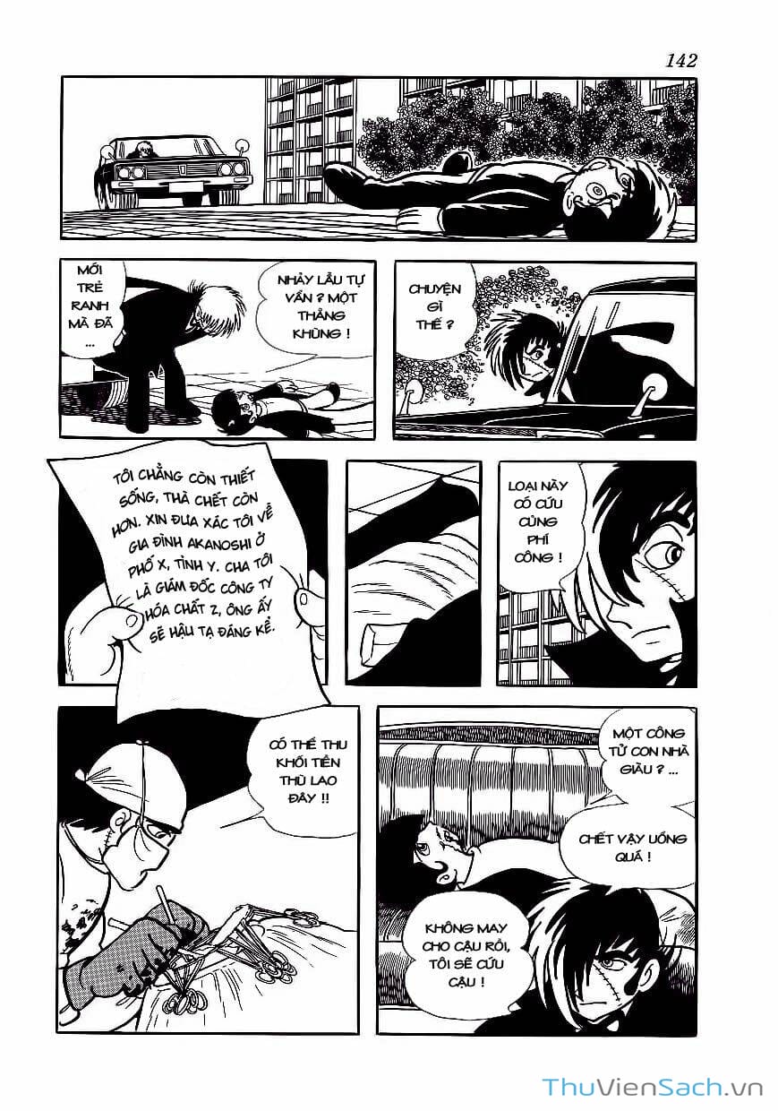 Truyện Tranh Bác Sĩ Quái Dị - Black Jack trang 3