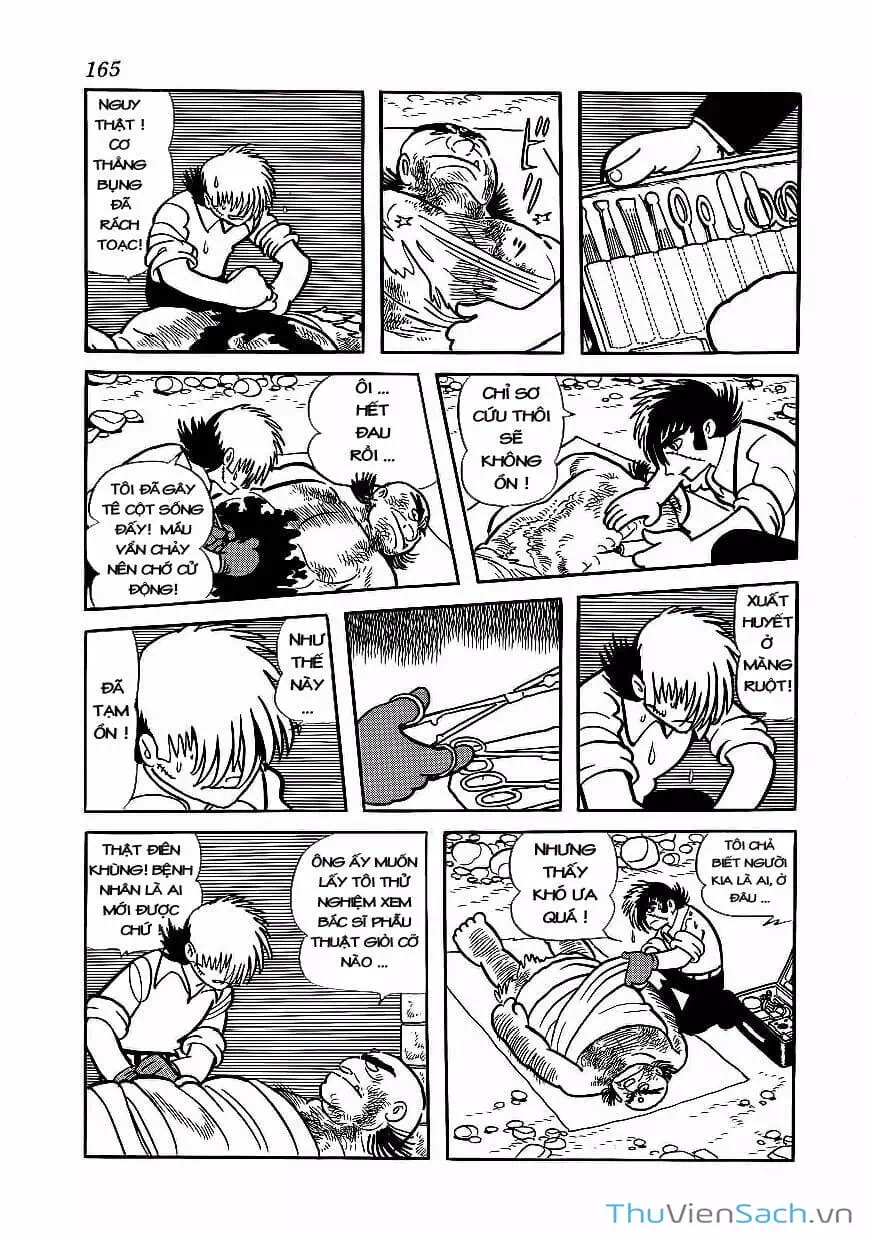 Truyện Tranh Bác Sĩ Quái Dị - Black Jack trang 3