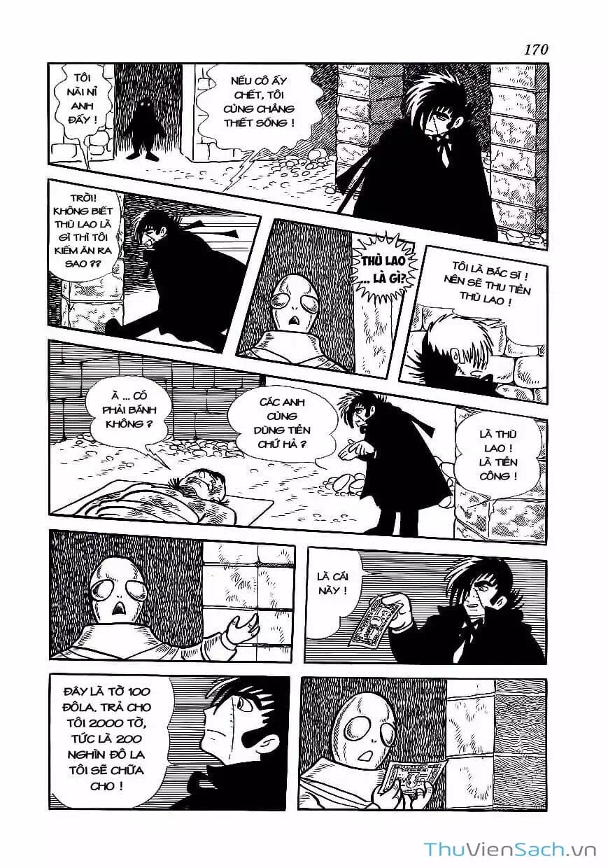 Truyện Tranh Bác Sĩ Quái Dị - Black Jack trang 3