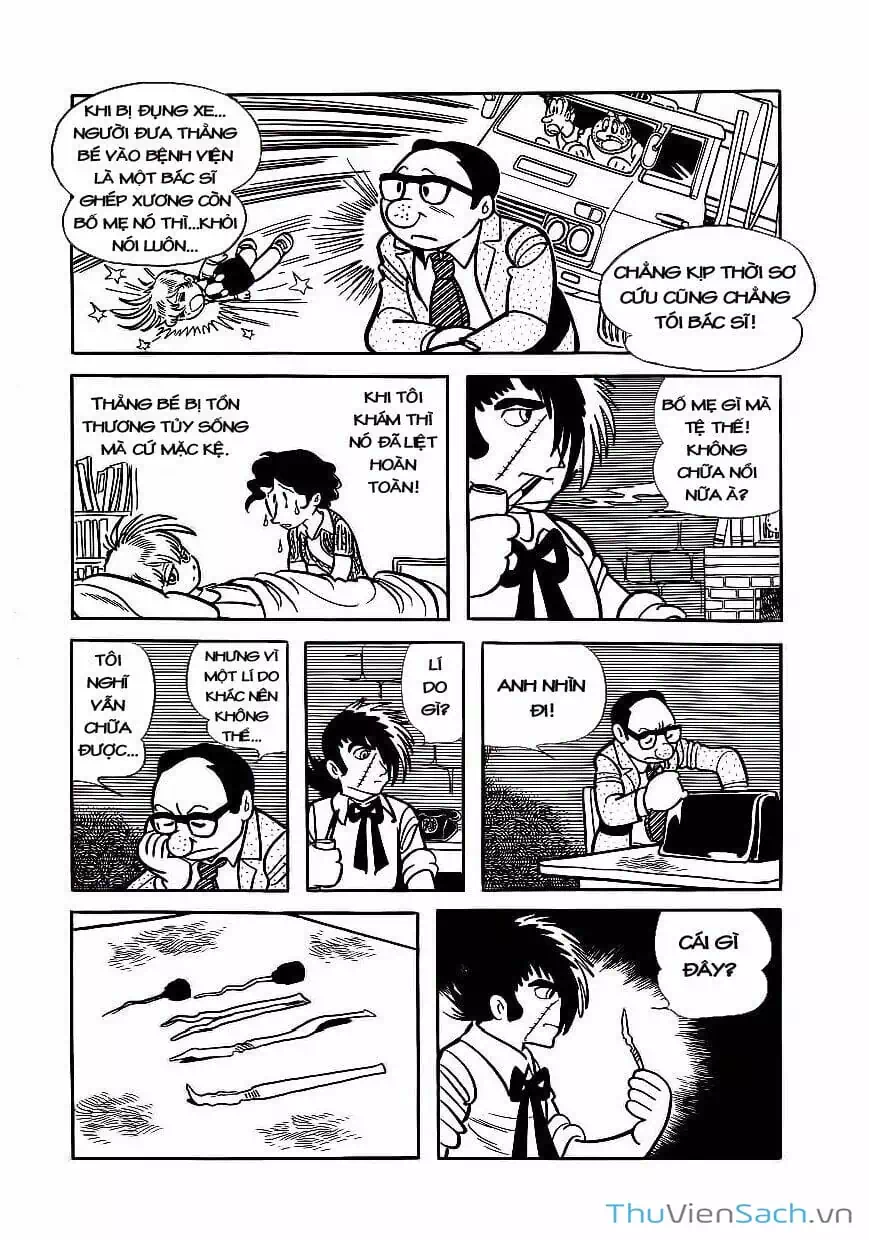 Truyện Tranh Bác Sĩ Quái Dị - Black Jack trang 3