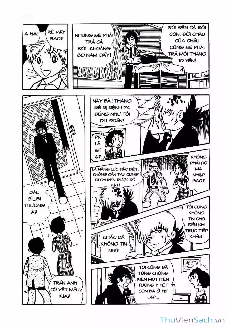 Truyện Tranh Bác Sĩ Quái Dị - Black Jack trang 3