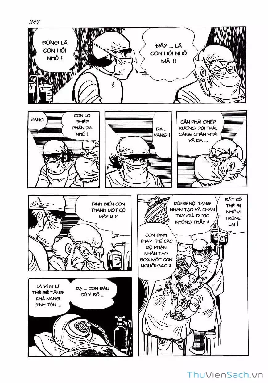 Truyện Tranh Bác Sĩ Quái Dị - Black Jack trang 3