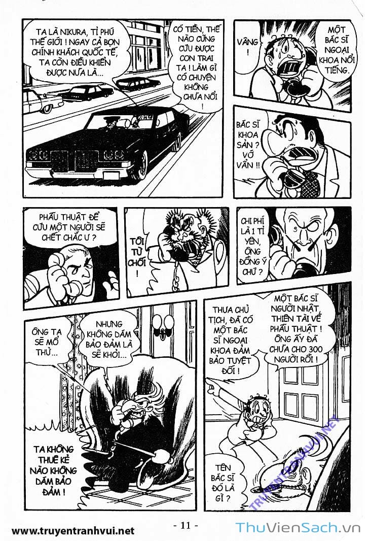 Truyện Tranh Bác Sĩ Quái Dị - Black Jack trang 3