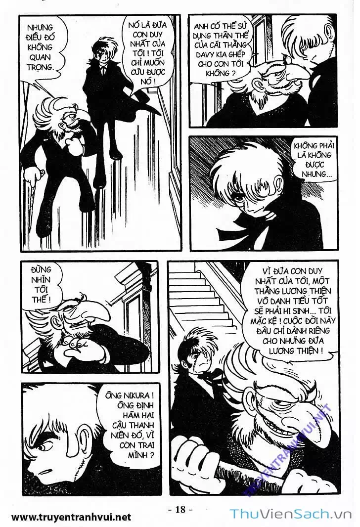 Truyện Tranh Bác Sĩ Quái Dị - Black Jack trang 3