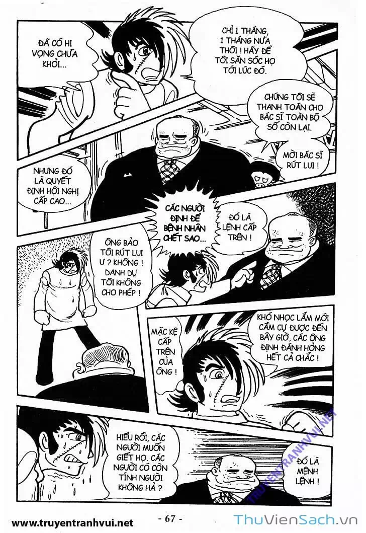 Truyện Tranh Bác Sĩ Quái Dị - Black Jack trang 3