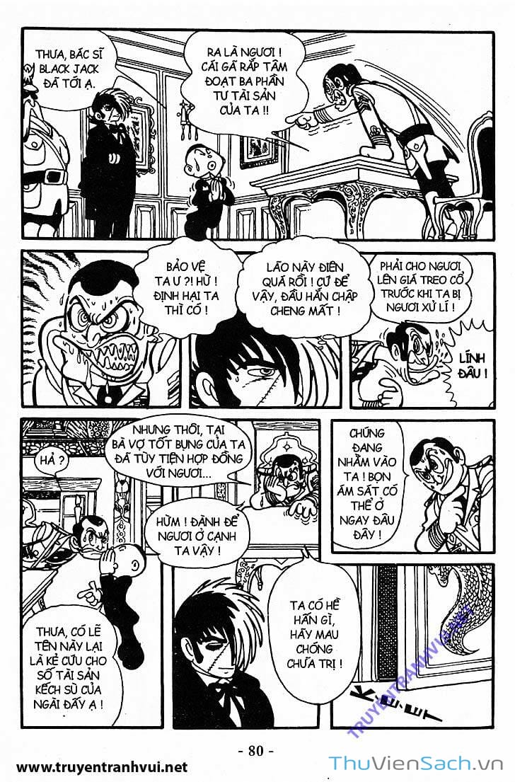 Truyện Tranh Bác Sĩ Quái Dị - Black Jack trang 3