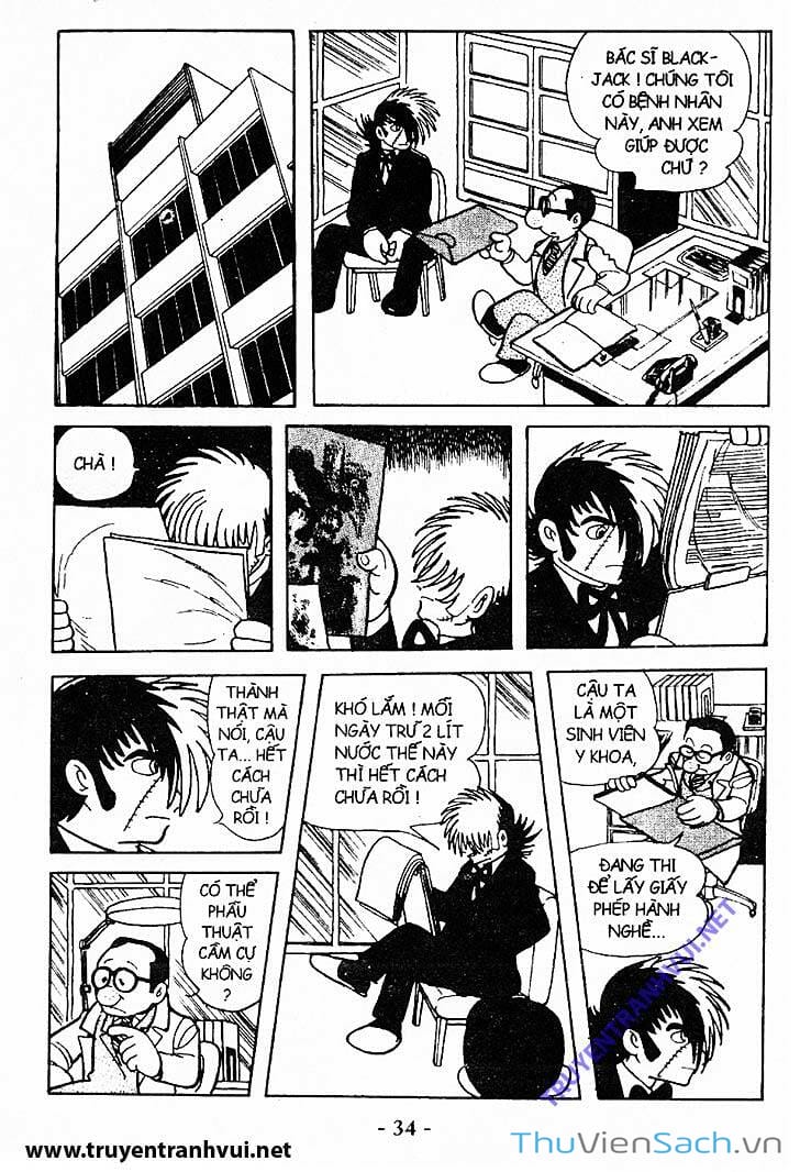 Truyện Tranh Bác Sĩ Quái Dị - Black Jack trang 3