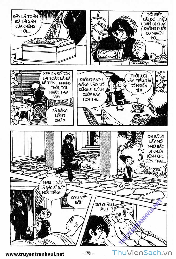 Truyện Tranh Bác Sĩ Quái Dị - Black Jack trang 3
