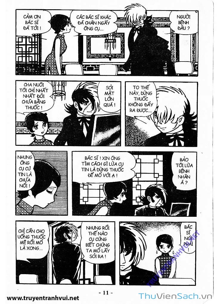 Truyện Tranh Bác Sĩ Quái Dị - Black Jack trang 3