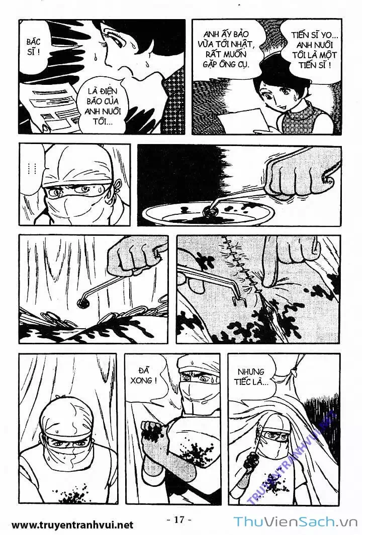 Truyện Tranh Bác Sĩ Quái Dị - Black Jack trang 3