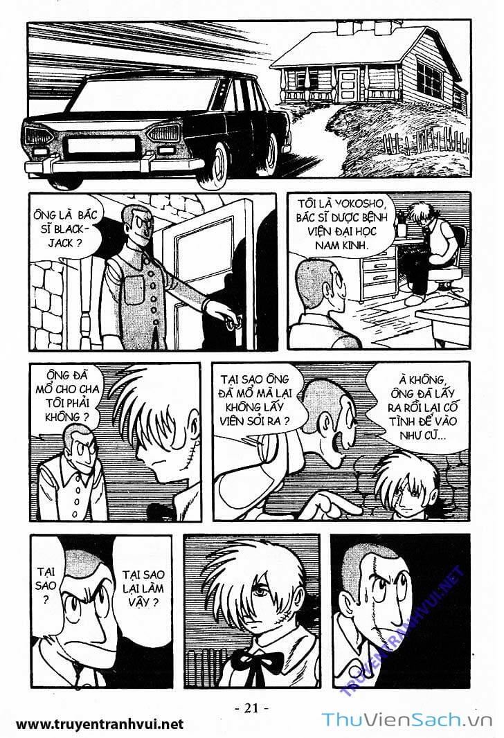 Truyện Tranh Bác Sĩ Quái Dị - Black Jack trang 3