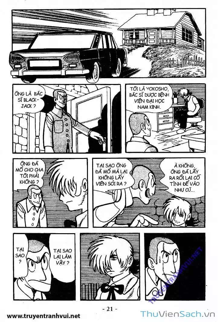 Truyện Tranh Bác Sĩ Quái Dị - Black Jack trang 3