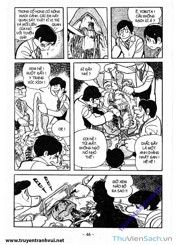 Truyện Tranh Bác Sĩ Quái Dị - Black Jack trang 3