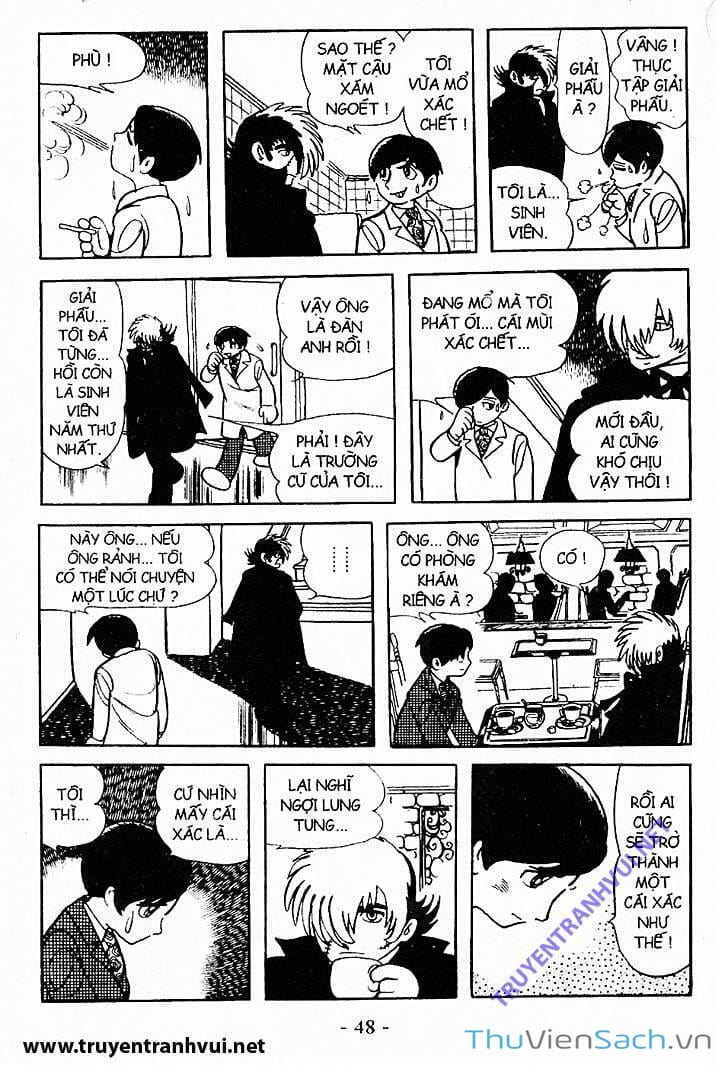 Truyện Tranh Bác Sĩ Quái Dị - Black Jack trang 3