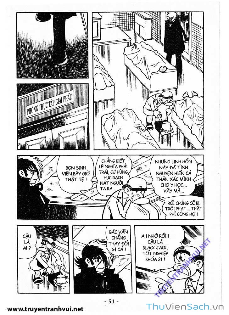 Truyện Tranh Bác Sĩ Quái Dị - Black Jack trang 3