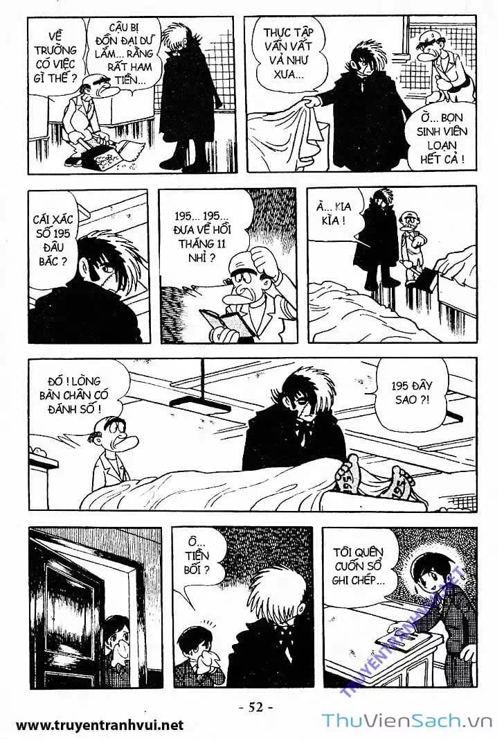 Truyện Tranh Bác Sĩ Quái Dị - Black Jack trang 3