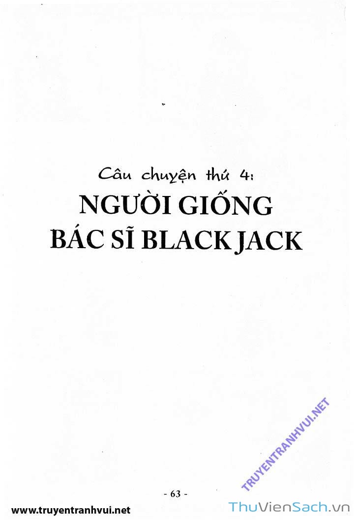 Truyện Tranh Bác Sĩ Quái Dị - Black Jack trang 4753