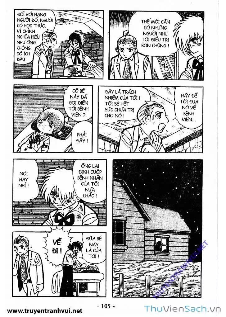 Truyện Tranh Bác Sĩ Quái Dị - Black Jack trang 3